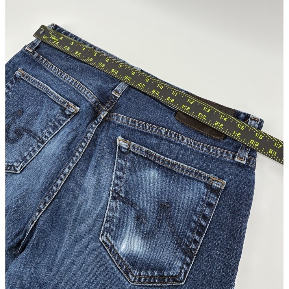 AG Adriano Goldschmied Everett Slim Straight Jeans Premium Denim Men 32x29 Blue - Picture 7 of 7